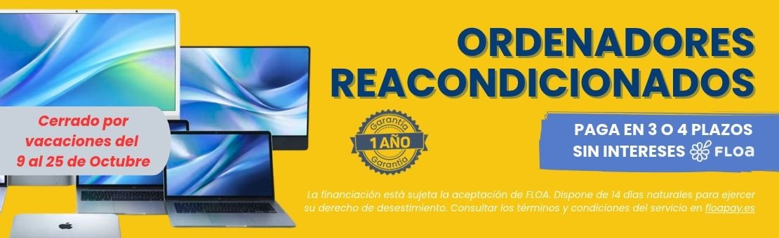 Ordenadores reacondicionados al mejor precio